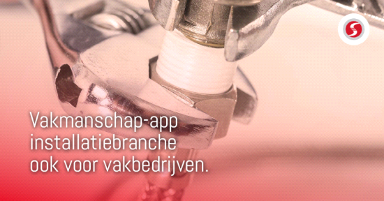 Vakmanschap-app installatiebranche ook voor vakbedrijven
